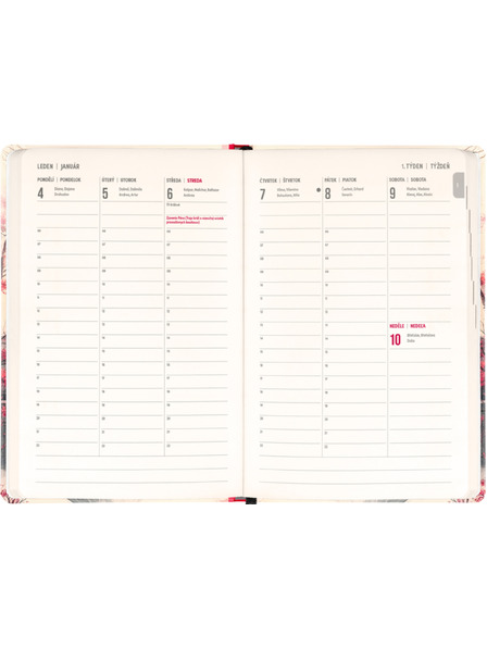 NOTIQUE NOTIQUE Jurnal 18 luni Petito – Japonia 2026/2027, 11 x 16 cm