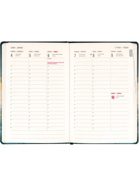NOTIQUE NOTIQUE Jurnal 18 luni Petito – Vulpe care doarme 2026/2027, 11 x 16 cm