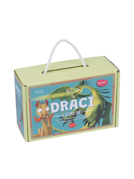 ELLA & MAX În călătorie – DRAGON ȘI LUMEA LOR, cutie: carte și jocuri