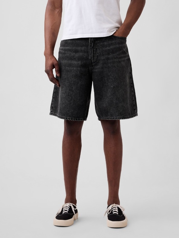 GAP Șorturi din denim loose SuperSoft GAP