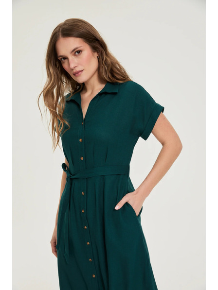 Moodo Rochie midi verde Moodo