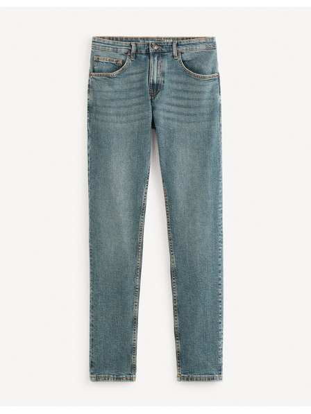 Celio Blugi blue slim fit pentru bărbați Celio Fotaper