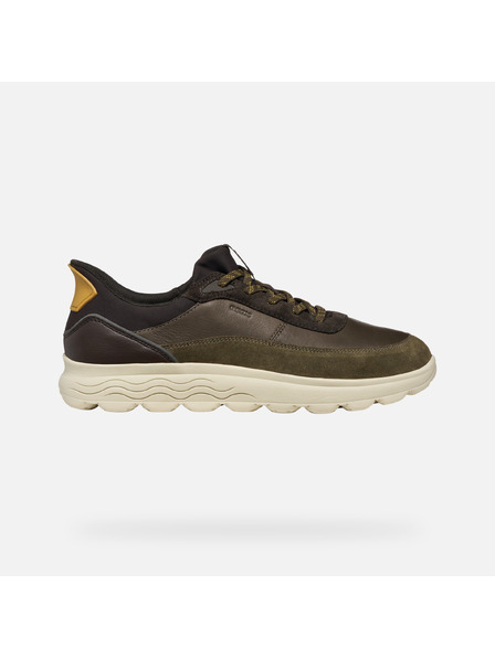 Geox Adidași verde închis pentru bărbați Geox Spherica Plus