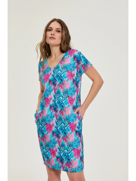 Moodo Rochie model albastru Moodo