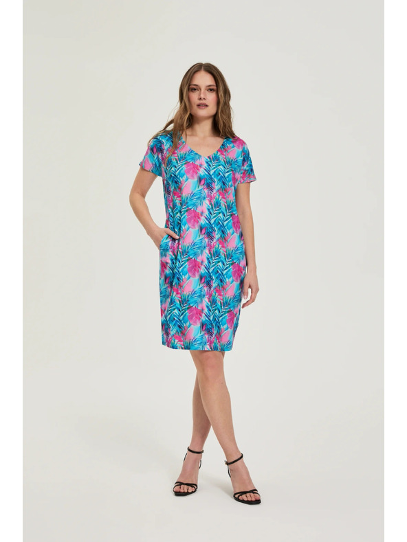 Moodo Rochie model albastru Moodo