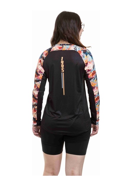 Meatfly Meatfly maiou de ciclism pentru femei Leah Color Mountains / Black