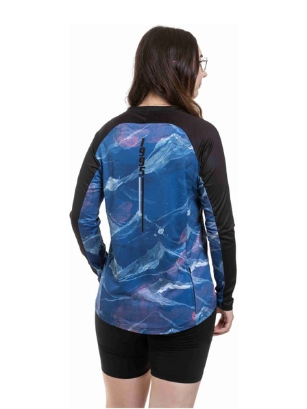 Meatfly Meatfly maiou de ciclism pentru femei Leah Northern Lights / Black