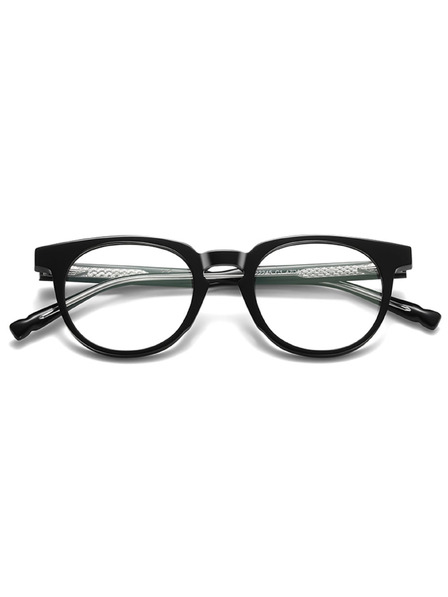 VEYREY VeyRey ochelari de soare nerd acetati Phuffy rama neagra rama cristal