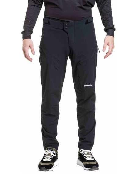Meatfly Pantaloni bicicletă bărbați Meatfly Stage Black / White