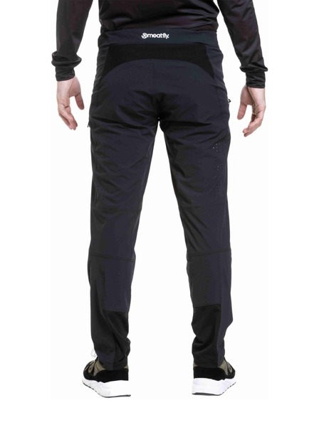 Meatfly Pantaloni bicicletă bărbați Meatfly Stage Black / White