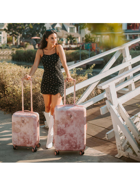 Heys Pink Patterned Travel Case Heys Tie-Dye S