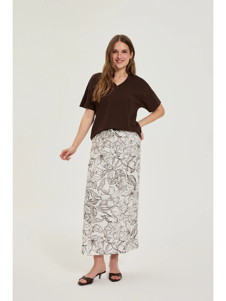 Moodo Tricou neted maro Moodo