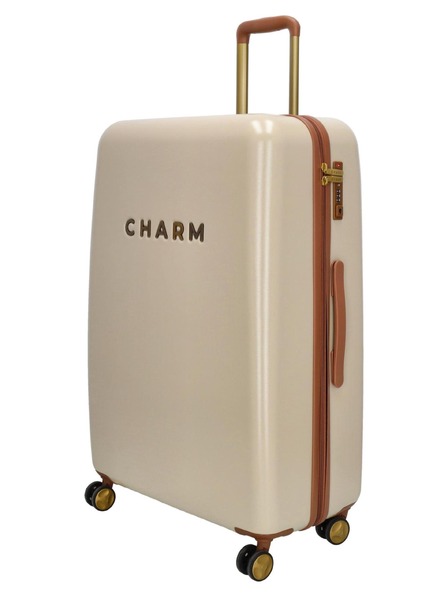 Charm London Valiza de călătorie Charm London Capetown L Bej
