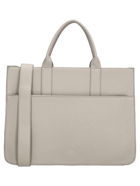 Charm London Servietă Charm London Princeton W00383 Light grey