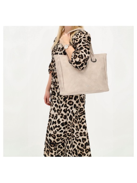 Charm London Servietă Charm London Liberty 21038 Light Taupe