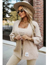 numoco Cardigan stilat din tricot moale - bej