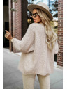 numoco Cardigan stilat din tricot moale - bej