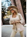 numoco Cardigan stilat din tricot moale - bej