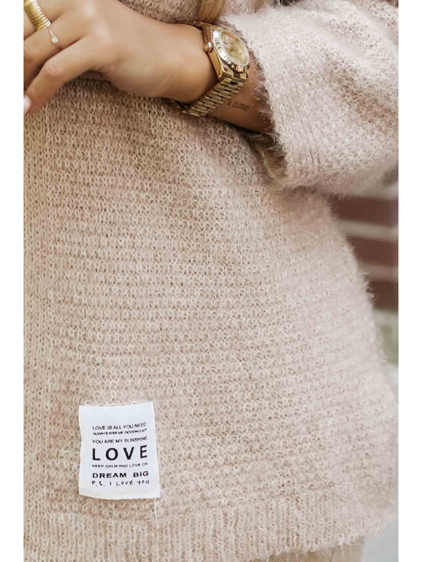 numoco Cardigan stilat din tricot moale - bej