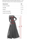 numoco Rochie maxi lungă cu mâneci din tul și decolteu plic - piersică