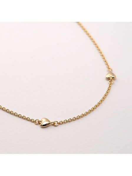 Esprit Colier argintiu placat cu aur pentru femei Esprit S.88879023NL