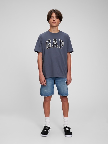 GAP Tricou din bumbac organic cu logo Gap pentru copii GAP