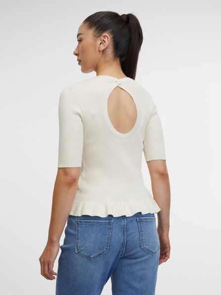 Orsay Tricou de damă crem ORSAY