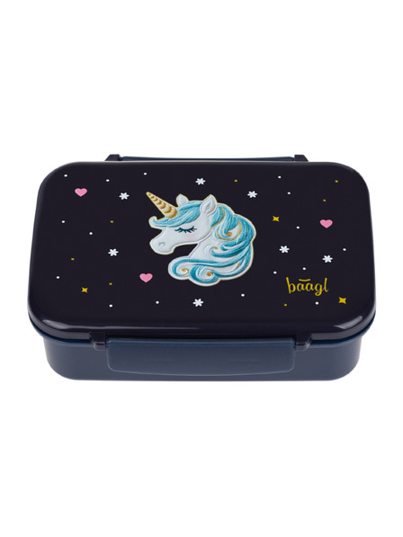 BAAGL  Cutie pentru gustări cu compartimente BAAGL Unicorn Gold