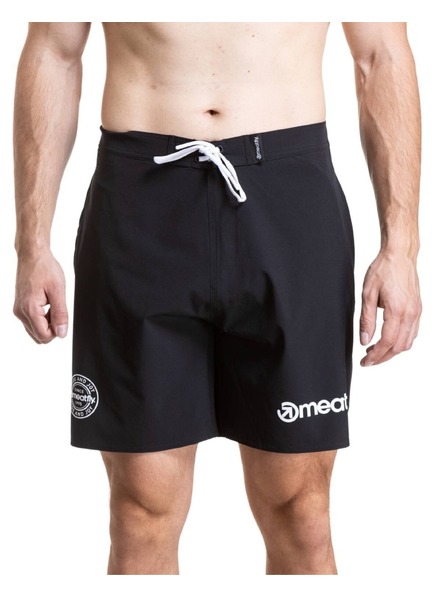Meatfly Meatfly pantaloni scurti de baie bărbătești Ernie Boardshorts 19" Black