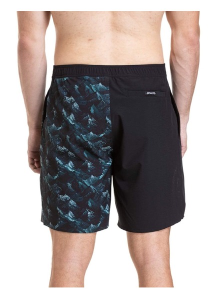 Meatfly Pantaloni de baie pentru bărbați Meatfly Ernie Boardshorts 19" Green Mountains / Quiet Gray