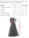 numoco AMBER rochie lungă din dantelă, elegantă, cu decolteu și despicătură pe picior - neagră