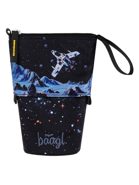 BAAGL  BAAGL Penar școlar Suport creioane Pixel Space GRS