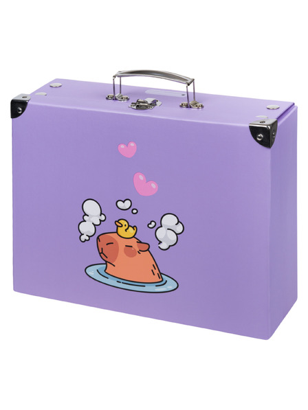 BAAGL  BAAGL Cutie școlară pliabilă Capibară cu metal