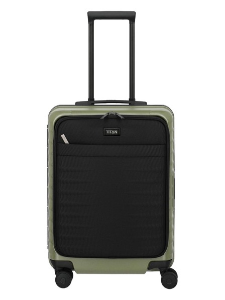 Titan Valiza de călătorie Titan Overseas S Front pocket Forest green