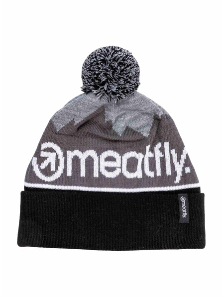 Meatfly Meatfly căciulă Robb Black / Silver