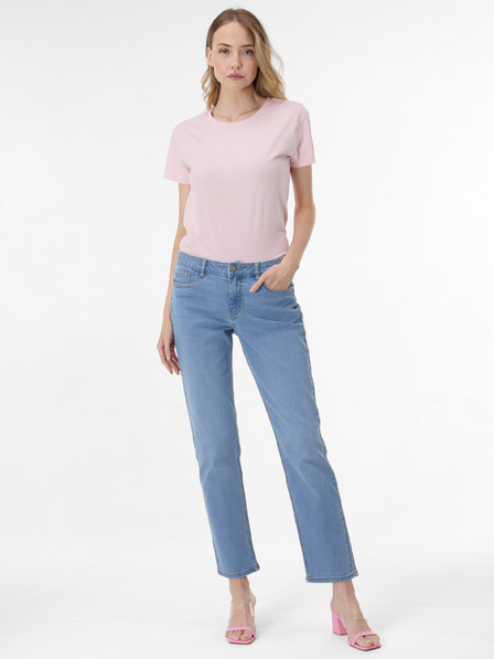 Orsay Tricou cu mânecă scurtă pentru femei roz deschis ORSAY