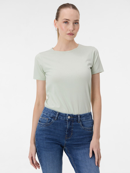 Orsay Tricou verde deschis de damă cu mânecă scurtă ORSAY