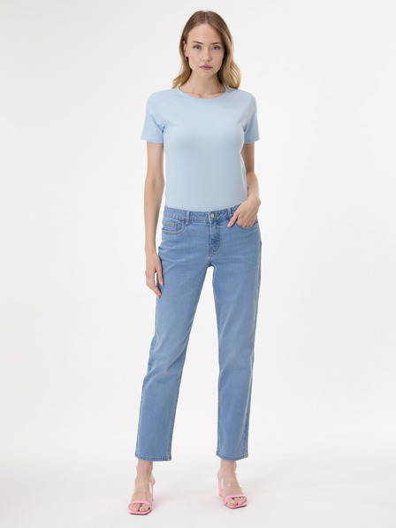 Orsay Tricou cu mânecă scurtă albastru deschis pentru femei ORSAY