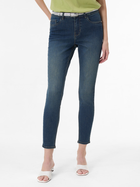 Orsay Blugi de damă skinny fit albastru închis ORSAY