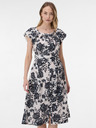 Orsay Rochie florală de damă neagră ORSAY