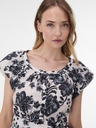Orsay Rochie florală de damă neagră ORSAY