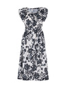 Orsay Rochie florală de damă neagră ORSAY
