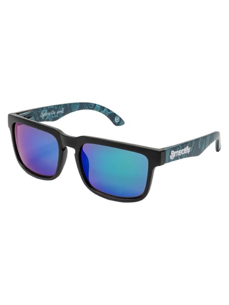 Meatfly Ochelari de soare Meatfly Memphis Blueprint / Super Teal