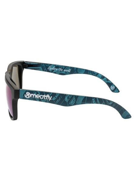 Meatfly Ochelari de soare Meatfly Memphis Blueprint / Super Teal