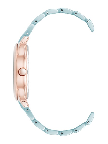 Anne Klein Ceas oval pentru femei Anne Klein AK/5182AQRG