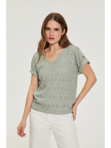 Moodo Bluza azurie oliv Moodo