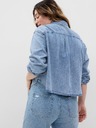 GAP Cămașă din denim crop GAP