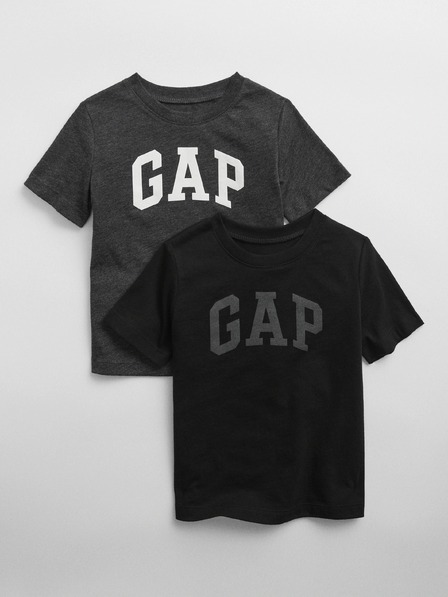 GAP Tricouri cu logo pentru copii, 2 bucăți GAP