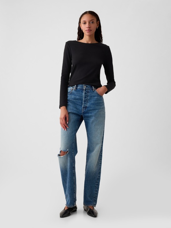 GAP Tricou cu mânecă lungă GAP