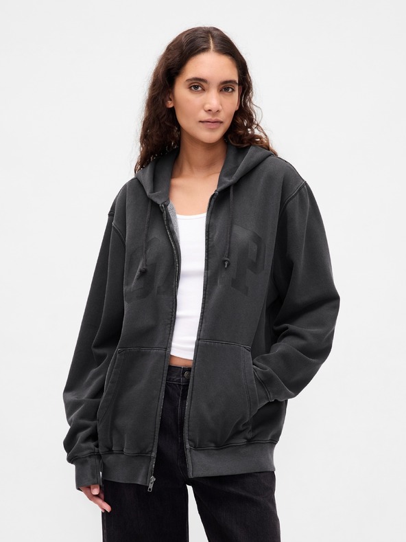 GAP Hanorac cu logo VintageSoft unisex GAP